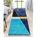 F R Creation Hand Woven Shaggy Carpet