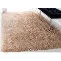 F R Creation Polyester Shaggy Bedside Runner