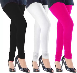 f a t a h churidar length ethnic wear legging black solid