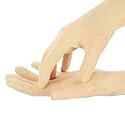 F Y V Cotton Full Finger Hand Arm Sleeves for Unisex – UV Sunburn and Dust Protection Arm Covers for Outdoor Riding Driving Biking and Daily Use