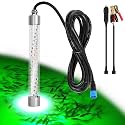 F1 12V Underwater Green Fishing Light 100W LED 16.4ft Fish Attractants