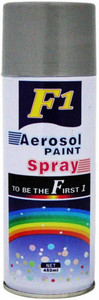 f1 aerosol silver spray paint 450 ml pack of 1