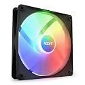 NZXT F140 RGB Core - 140mm Hub-Mounted RGB PC Case Fan - Black