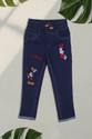 F2M Slim Girls Blue Jeans
