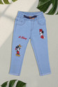 F2M Slim Girls Light Blue Jeans