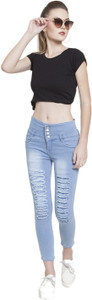 F2M Slim Women Light Blue Jeans
