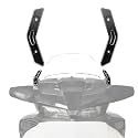 F3 Aluminum Windshield Molding Decor Trim Kit,Windscreen Stabilizer Protector for Can Am Spyder F3-L/F3-T 2016-2025 Models Accessories (Black Style)