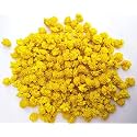 Artificial Dry Assorted Flower Mini Rose, 3.5cm (Yellow, 150 Piece)