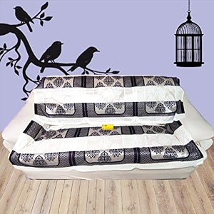 fab nation brown amp cream color sofa coverslipcover - 3 seater sofa setexclusive designer sofa covers  3 seater sofa cover sets