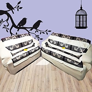 fab nation brown amp cream color sofa coverslipcover - 5 seater sofa setexclusive designer sofa covers  32 seater sofa cover sets