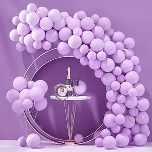 fab nation lavender color pack of 25 balloons decorations balons ideal for parties weddings and events balloons for birthday pastel ballons for decoration baloons for kids