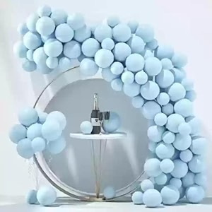 fab nation cool aqua color pack of 25 balloons decorations balons ideal for parties weddings and events balloons for birthday pastel ballons for decoration baloons for kids