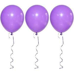 fab nation metallic balloons - set of 100  for birthday decorationpartiesanniversarybridal showertheme party amp wedding purple