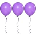 Fab Nation Metallic Balloons - Set of 100 | For Birthday Decoration/Parties/Anniversary/Bridal Shower/Theme Party & Wedding (Purple)