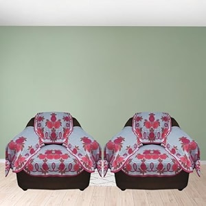 fab nation set of 2 seater sofa covers with arms set 11 sofa cover pink premium polyster net sofa cover