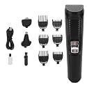 Fabater Beard Trimmer, Electric Shaver & Head Hair Clipper, 6 Length Adjustable, Mens Grooming Kit for Beard, Face, Hair, Body, USB Rechargeable, Gifts for Men Husband Father (WL-9918)