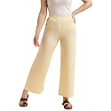 Fabclub Women39s Heavy Rayon Solid Plain Palazzo