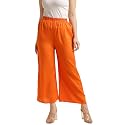 Fabclub Women39s Heavy Rayon Solid Plain Palazzo