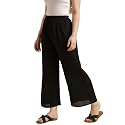 Fabclub Women39s Heavy Rayon Solid Plain Palazzo