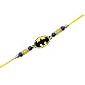 Superhero Cartoon Rakhi for Kids - Rakhi for Brother/Sister (Bat)