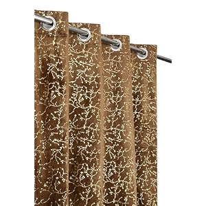 fabdrape heavy velvet fabric luxury attractive looks room darkening royal texture designer curtains 11 feet for extra long door light brown pack of 3 pieces