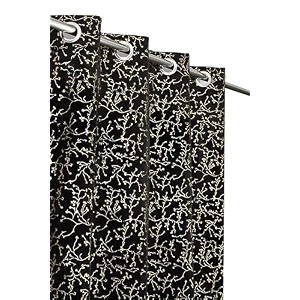 fabdrape heavy velvet fabric luxury attractive looks room darkening royal texture designer curtains 6 feet for window black pack of 3 pieces