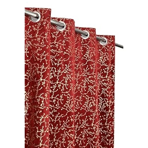 fabdrape heavy velvet fabric luxury attractive looks room darkening royal texture designer curtains 12 feet for extra long door maroon pack of 4 pieces