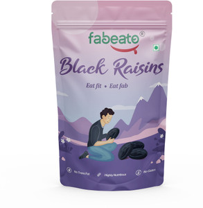 Fabeato Premium Afghani Seedless Black Raisins