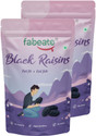 Fabeato Premium Afghani Seedless Black Raisins