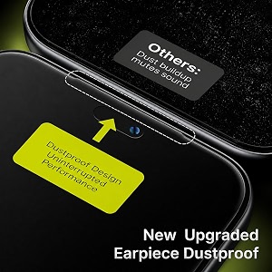 FabeKee Matte Tempered Glass Screen Protector compatible