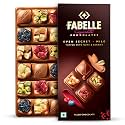 Fabelle Open Secret - Milk, Centre- Filled Luxury Chocolate Bar Topped with Visible Nuts &amp; Berries, 121g
