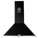 Faber 60 cm 3 Way Silent Suction Chimney, 1095 m3/h (Topaz 3D T2S2 BK PB LTW 60, Black)