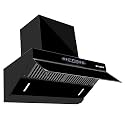Faber 75cm 1500m³/hr Autoclean Kitchen Chimney|Digital Display|Filterless|Slant Body|T-Shape Panel|Touch+Gesture|12Yr on Motor,5Yr Comprehensive Warranty by Faber|Hood Alpine FL HC BK 75, Matt Black