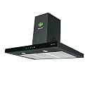 Faber 90 cm 1350 m³/HR Box-Type Kitchen Chimney (Hood STILUX 3D PLUS MAX T2S2 BK TC 90, 3 Baffle Filters, Touch Control, Black)