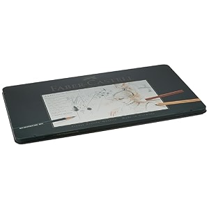 faber-castell pitt monochrome set - pack of 33