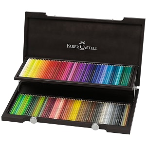 faber-castell polychromos color pencils set multicolored 120 color pencils