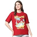 Fabflee Oversized Cotton Baggy Drop Shoulder Graphic