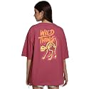 Fabflee Oversized Cotton Baggy Drop Shoulder Graphic