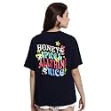 Fabflee Oversized Cotton Baggy Drop Shoulder Graphic