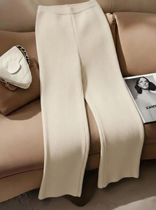 Fabflee Regular Fit Women Beige Trousers