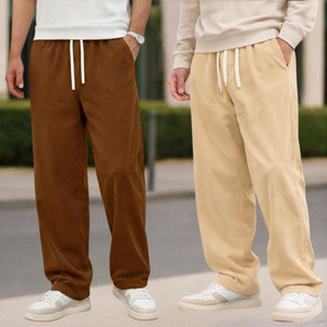 Fabflee Relaxed Men Multicolor Trousers