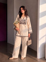 FABHUMAN Women Kurta Pant Set