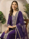 Fabian Fashion Women Silk Blend Kurta Pant