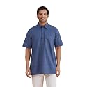 Fabindia Fabnu Men Cotton Printed Mandarin Collar