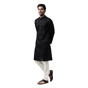 Fabindia Mens Cotton Slim Fit Kurta with