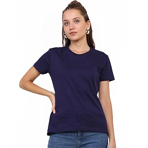 Round Neck T-Shirt Top for Women