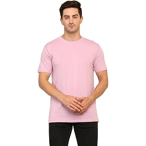 Unisex Round Neck Plain T-Shirt Combed