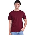 Unisex Round Neck Plain T-Shirt Combed