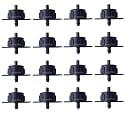 4mm Drip Irrigation Feeder Line Pipe Accessories Drippers Connectors to Watering The Home Garden Plants 120pcs ISI Quality.