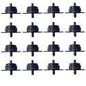 Drip Irrigation 4mm Pipe Emitters Feeder Line stakes Drippers Connectors to Watering The Home Garden Plants 50 Pieces.